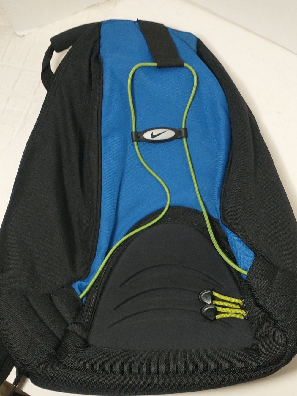 Nike Air Sling Backpack, Blue And Black, One Shoulder Strap, Y2K, School